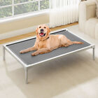 49 In Cooling Elevated Dog Bed Chew Proof Raised Pet Cot With Aluminum Frame