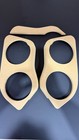 Sierra Silverado Tahoe Front Door Pod Baffles 2x 6 5   Speaker Rings Pods