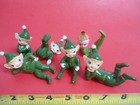 Vintage Norcrest Ceramic Christmas Elves