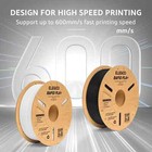 Elegoo Rapid Pla  3d Printer Filament 10kg Bundle30-600 Mm s High Speed Printing
