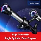 Portable Hd Professional Astronomical Telescope Set Outdoor 