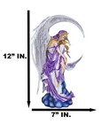 Large Celestial Crescent Moon Dreamer Fairy Statue 12 h Nene Thomas Figurine