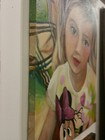 Custom Portrait Painting  Children  Dogs  Cats Family Aprox 20x16  Sale