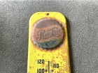 Vintage 1954 Pepsi Cola Thermometer Metal Advertising Sign 27  Authentic Real 