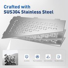 Corner Shower Caddy Shelves  2 Pack Bathroom Shelf For Tiled Wall  Stainless    