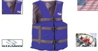 Standard Fit Adult Life Jacket  Ideal For Boating   Swimming