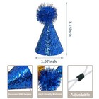10pcs Mini Small Dog Hats Cat Birthday Party Hat Rabbit Hats For Holiday Wedding