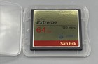 Sandisk Extreme Compactflash Memory Card 64gb Udma 7 120mb s Sdcfxsb-064g-g46