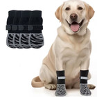 Anti-slip Pet Dog Socks Paw Protector Traction Control Adjustable Indoor Wear Kn