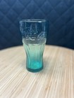  2  Large Green Glass Coca-cola Vintage Drinking Glass 6 1 4   