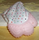 8pc Lot 6 Soft Infant Washcloths Newborn Wipe Baby Bath Cotton   Teather Mitt  