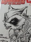 Neal Adams Original Art - Guardians Of The Galaxy Rocket Raccoon Sketch Cover