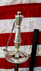 American Revolutionary War Silver Hilt High Grade Small Officer Sword Ca 1780