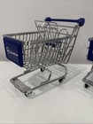 Mini Shopping Cart Miniature Supermarket Handcart Shopping Utility Cart Lot Of 2