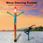 8ft Inflatable Air Waving Tube Dancer With Blower Set  Blow Up Inflate Santa    