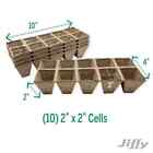 Peat Strips Seed Starter Kit - 50 Pots