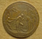 1909 Henry Hudson Commemorative Bronze Medal  American Numismatic Society  63mm
