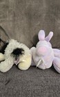 Ganz Webkinz Sherbet Bunny And Cheeky Dog Lot No Code Plush Stuffed Animal