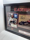         dale Earnhardt Sr And Dale Jr Nascar  3  8 Dual Signed Framed Photo 33x20