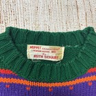 Vintage 1981 Muppets Ruth Scharf Knit Sweater Kids Kermit Miss Piggy Fozzie