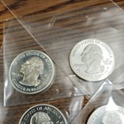Lot Of 10 Silver Proof State Quarters And A 1995  1998 South Carolina  Us Territ