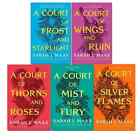 Sarah J  Maas 5 Books Collection Set A Court Of Thorns And Roses Series      