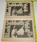 Black Sabbath Vintage 2p Album Single Ad Advert 1972 Vol 4 Tomorrow s Dream Ozzy
