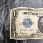 1923 Silver Certificate Speelman-white Large Note Blue Seal  Has Tears     