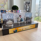 Rory Mcilroy Golf Grand Slam Trophy Display Case  trophies Included 