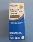 Lot Of 2 --  Equate Enhanced Contact Lens Cleaner  Step 1  1 Oz  Exp   07 01 28
