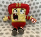 Ty Beanie Babies - Plush Spongebob Square Pants Quarter Back With Tags