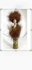 Revlon Vintage 1962 Doll Lipstick Case Faux Fur Model 9295 Futurama Refill