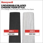 Honeywell Graceshire 52    Ceiling Fan With Led Light And Remote  Brushed Nickel