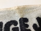 Vintage Schweppes Orange Juice Beer Towel   9 X 23 Bar Mancave
