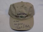 Robert Allenby Signed Lacoste Baseball Hat Cap Adjustable  Pga Golfer Signature