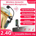 Wireless Saxophone Microphone System  2 4g Wireless Instrument Transmitter Recei