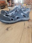 Simms Confluence Fishing Wading Sandal Vibram Gray black Size 11