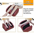 Electric Foot Massager W  Heat Foot Calf Leg Shiatsu Rolling Home Massage