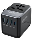 Lencent 5 In 1 Universal International Travel Plug 4 Usb Power Adapter Worldwide