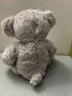 Teddy Bear Plush Dan Dee Collector   s Choice Blue Bowtie 17    Gray Grey Shimmer