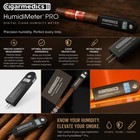 Humidimeter    Pro - Digital Cigar Humidity Meter Black