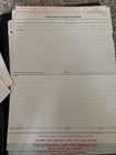 Rare Vintage Lot Of Inter-office Communication Notepads Carbon Memo Props