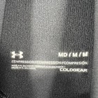 Under Armour Compression Shirt Mens Medium Black Long Sleeve Cold Gear Active