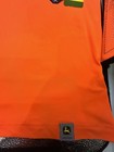 John Deere Chillwick Orange Short Sleeve T-shirt Size L Agriculture  Workwear