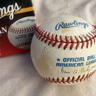 Rawlings Vintage Official Ball American League Gene A  Budig President Baseball