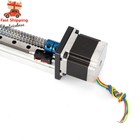 600mm Cnc Linear Actuator Stage Ball Screw Slide Rail Guide Nema23 Stepper Motor