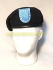 Us Military Wool Asu Uniform Beret W  Army Blue Flash Patch  Black  Size 8  Nib