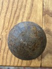 Antique Civil War Cannon Ball 3 1 8    Diameter 4 75 Lbs 