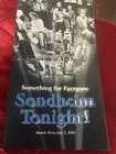 Broadway Baby Sondheim Musical Theatre Collection Playbills  L0b Cards  More 