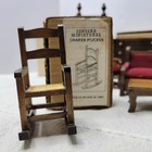Vtg Concord Dollhouse Miniature 1 12 Furniture Lot Sofa Chairs Tables Dressers